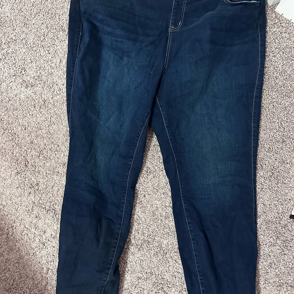 Torrid Dark Blue Lean Jeans